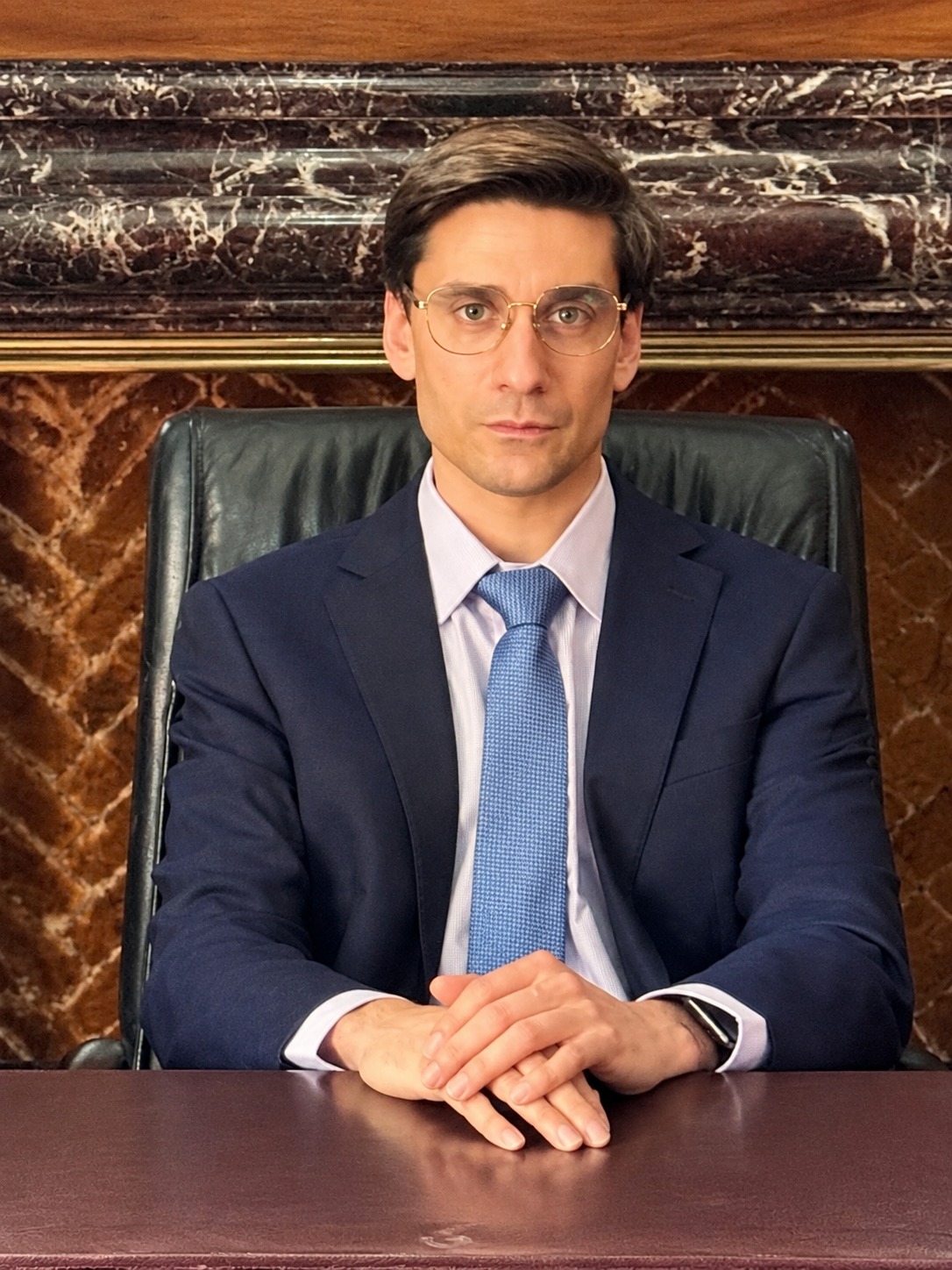 Retrato de Víctor Hugo Ahumada Fuentes